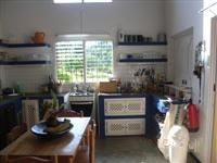 Kitchen of the Guest House LA CASA AMARILLA - Las Terrenas - Dominican Republic